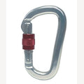 Aluminium karabijnhaak met borgmoer 116x64mm