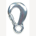 Aluminium karabijnhaak met borgmoer 130x80mm