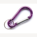 Aluminium karabijnhaak violet