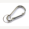 Aluminium karabijnhaak zilver