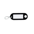 Sleutelhanger bruin met etiket 100 stuks
